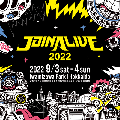 「JOIN ALIVE 2022」出演決定！